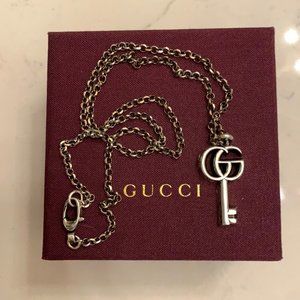 Gucci key necklace